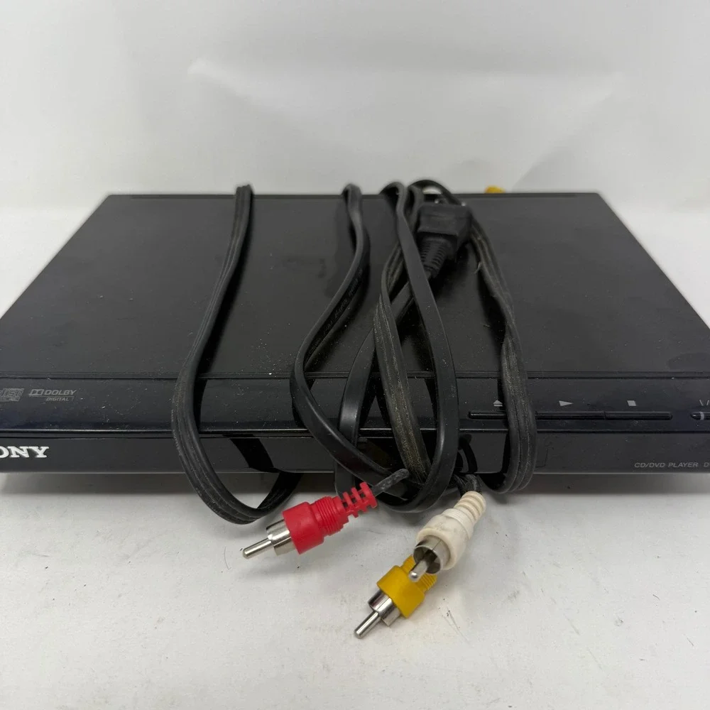 Sony DVP-SR210P DVD Player CD Player Black Dolby Digital Energy Star 2016